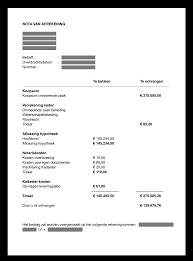 verkoop van huis via notaris